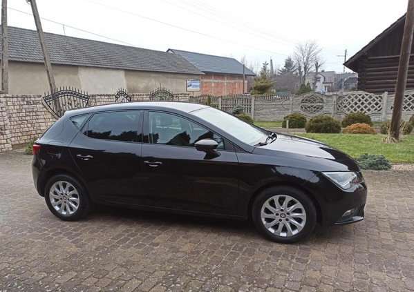 Seat Leon cena 42800 przebieg: 148000, rok produkcji 2015 z Koziegłowy małe 106